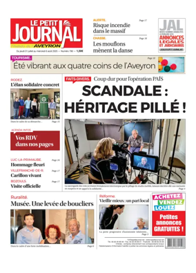 Cover of Le Petit Journal - L'hebdo local de l'Aveyron