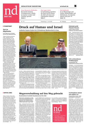 Cover of Neues Deutschland