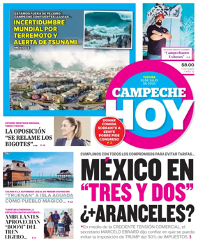 Cover of Campeche Hoy