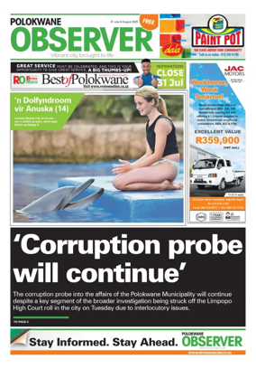 Cover of Polokwane Observer