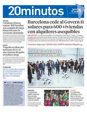 Cover of 20 Minutos Barcelona