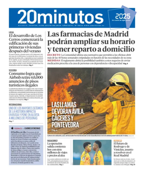 Cover of 20 Minutos Madrid