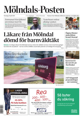 Cover of Mölndals-Posten