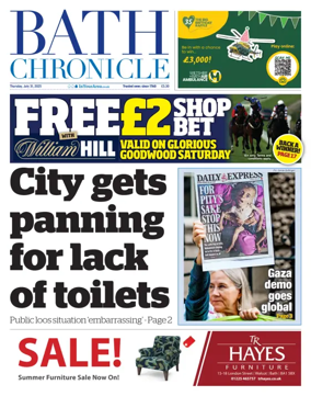 Cover of Bath Chronicle