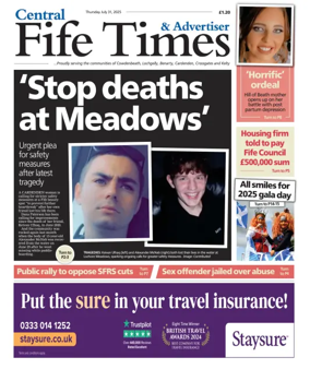 Cover of Central Fife Times
