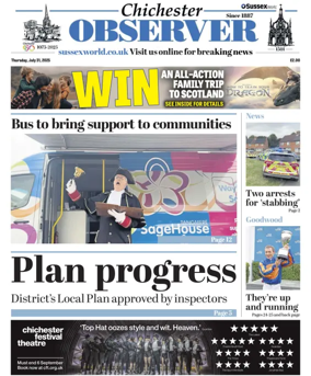 Cover of Chichester Observer
