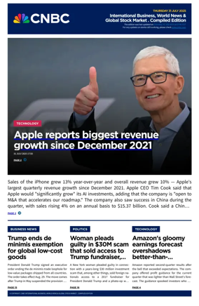 Cover of CNBC