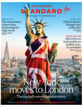 Cover of London Evening Standard (West End Final A)
