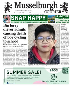 Cover of Musselburgh Courier