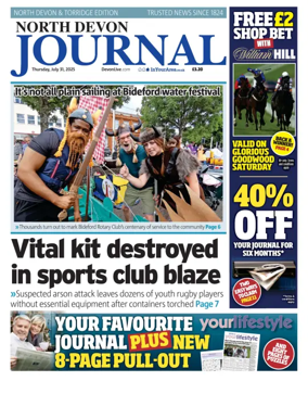 Cover of North Devon Journal