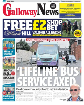 Cover of The Galloway News