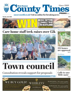 Cover of West Sussex County Times