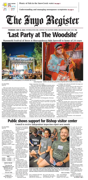 Cover of Inyo Register