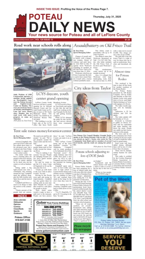 Cover of Poteau Daily News