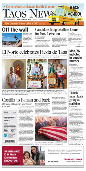 Cover of The Taos News