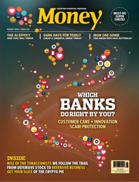 Cover of Money Magazine Australia