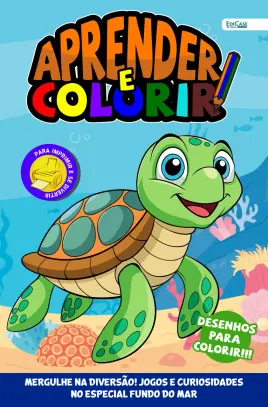 Cover of Aprender e Colorir