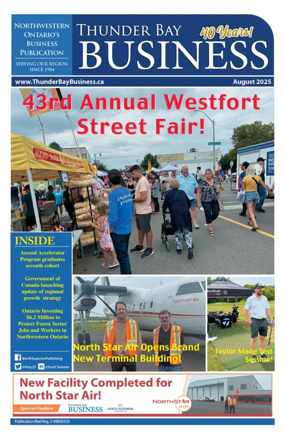 Cover of Thunder Bay Business