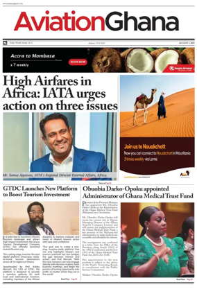 Cover of Aviation Ghana