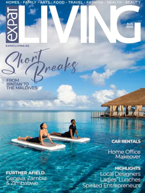 Cover of Expat Living (Singapore)