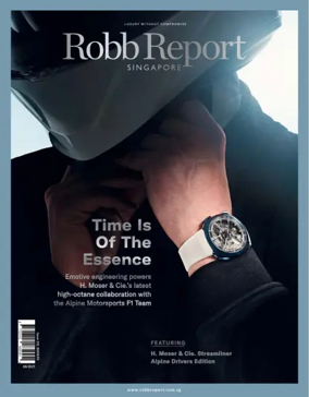 Cover of Robb Report Singapore