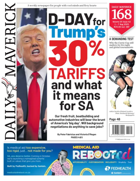 Cover of Daily Maverick