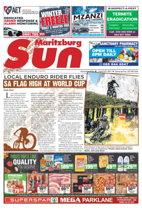 Cover of Maritzburg Sun (South Africa)