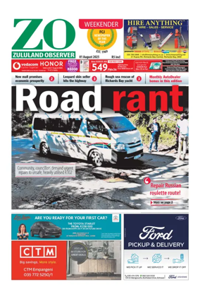 Cover of Zululand Observer - Weekender