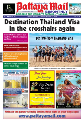Cover of Pattaya Mail