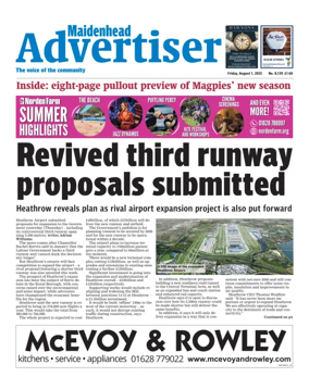 Cover of Maidenhead Advertiser