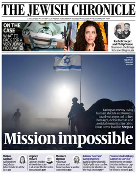 Cover of The Jewish Chronicle