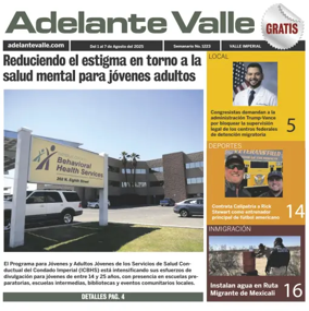 Cover of Adelante Valle