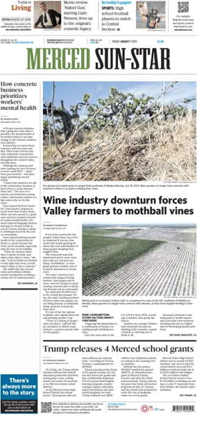 Cover of Merced Sun-Star