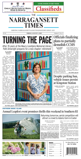 Cover of Narragansett Times