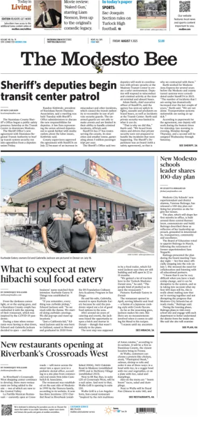 Cover of The Modesto Bee