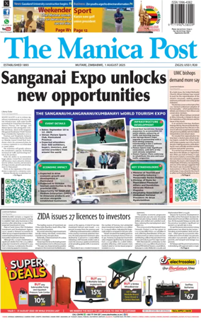 Cover of The Manica Post