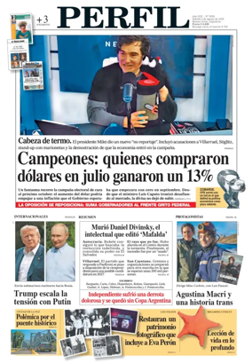 Cover of Perfil (Sabado)