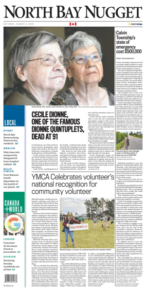 Cover of North Bay Nugget