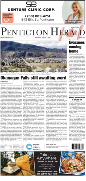 Cover of Penticton Herald