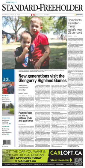 Cover of Standard-Freeholder (Cornwall)