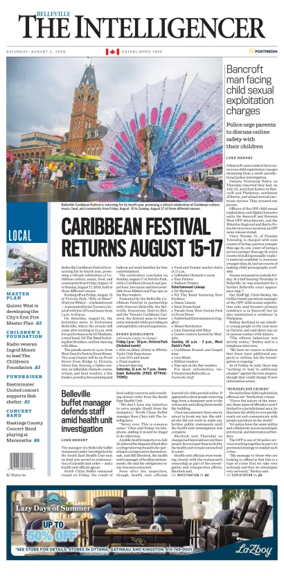 Cover of The Intelligencer (Belleville)