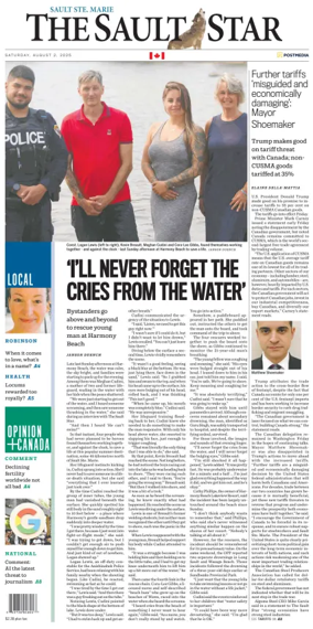 Cover of The Sault Star