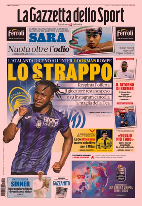 Cover of La Gazzetta dello Sport - Bologna