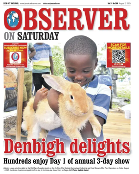 Cover of Daily Observer (Jamaica)