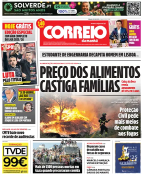 Cover of Correio da Manhã Weekend