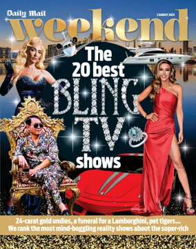 Cover of Daily Mail Weekend Magazine