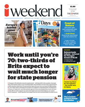 Cover of iNews Weekend