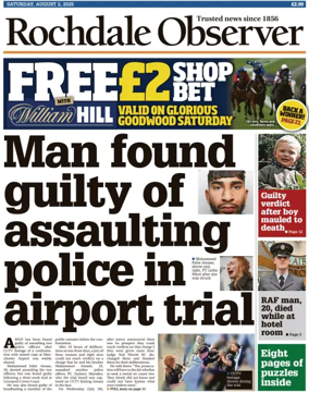 Cover of Rochdale Observer