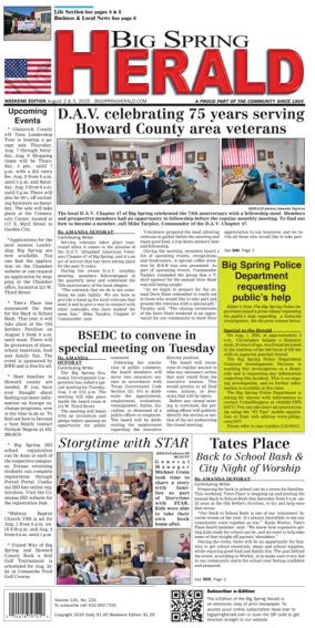 Cover of Big Spring Herald Weekend