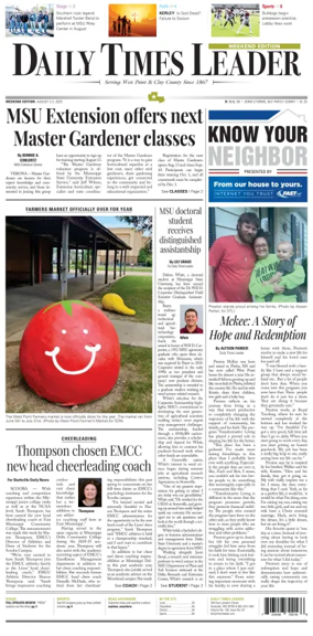 Cover of Daily Times Leader